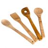 Лопатки для приготовления пищи DOMINA, бамбук, 4 штуки 