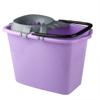 Ведро пластиковое  прямоугольное со сливом и отжимом 15л (МОП)