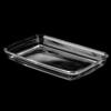 Посуда для СВЧ лоток прямоуг без крышки 340*220 мм