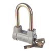 Замок навесной AL660L длинная  дужка серый 55мм./366/ №88