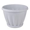 Горшок для цветов пластиковый  Знатный 320 мрам c под 11л М305МР