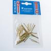 Гвозди  финишные 1,4х25мм латунь (60шт.)