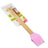 Кисточка силикон,ручка дерево 26см YP0339