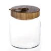 Банка с бамбуковой крышкой ВУДИ,575 мл