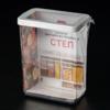 Емкость для сыпучих продуктов Степ 2,5л Белый 