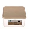 Контейнер для продуктов "Modena",квадратный,1,2л, с гибкой крышкой,цвет светло-бежевый