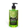 Жидкое мыло 500 мл, Антибактериальное, RAIN, Лайм мята, дозатор, артикул 1031