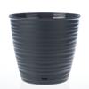 Горшок для цветов Saffron 5,4л,с поддоном,черный