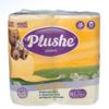 Туалетная Бумага Plushe Classic 'Ромашка' 4 рулона*18 метров, 2 слоя, 12 в упаковке