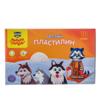 Пластилин Мульти-Пульти "Енот на Аляске", 18 цветов, 270г, со стеком, картон
