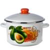 Кастрюля 4,0л с рис. Авокадо 01-Б1614/4