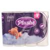 Бумага туалетная Plushe Classik 12 рул.*18 м, 2 слоя, белая