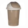 Контейнер для мусора "Rambai" круглый 10л (бежевый)