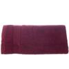 Полотенце махровое 70х130, темно бордовый