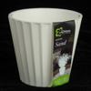 Горшок для цветов InGreen Sand,D160мм, 2л c дренажной вставкой,белый