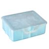 Органайзер для хранения мелочей с разделителями 11*9,5*4,2 голубой