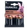 Батарейка Duracell Basic D (LR20) алкалиновая, 2BL