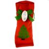 Украшение для бутылки "Мешок новогодний с бантом" 35*14 см
