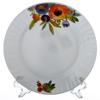 Тарелка плоская круглая d=25,4 см Бутоны,артикул  6/36