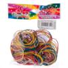Резинка банковская, 50мм, ассорти, 100 гр.