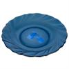 Тарелка обеденная стекло дым 21см 'SEA BRIM' / SAPHIR