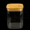Банка стеклянная с крышкой квадратная 8*10 ,артикул YAD39