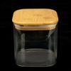 Банка стеклянная с крышкой квадратная 10*12 ,артикул MFG03