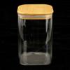 Банка стеклянная с крышкой квадратная 10*15 ,артикул MFG03