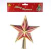 Новогоднее украшение, елочное звезда на верхушку елки 15см,артикул  XM23182