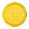 Тарелка одноразовая десертная Д-205мм (2000) желтая Ф