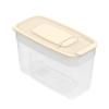 Контейнер для сыпучих продуктов 1л (170*85*105мм) слоновая кость,артикул  АП 733