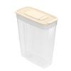 Контейнер для сыпучих продуктов 1,8л (170*85*205мм) слоновая кость,артикул  АП 735