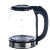 Чайник электрический, 1500Вт, 1.8л, диск, стекло, HOMESTAR HS-1042 черный ,артикул 105222