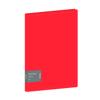 Папка с пружинным скоросшивателем Berlingo "Soft Touch", 17мм, 700мкм, красная, с внутр. карманом