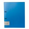 Папка на 2 кольцах Berlingo "Soft Touch", 24мм, 700мкм, синяя, D-кольца, с внутр. карманом