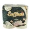 Бумага туалетная Soffione Imperial Fiore Ideale с цветочным ароматом, четырехслойная, 4 рулона
