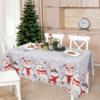 Скатерть хлопок, 145х220 Снеговики