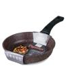 Сковорода 220/55мм шоколад пласт ручка без крышки, артикул  с2251аш