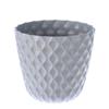 Горшок для цветов InGreen Wave с дренажной сеткой и съемным поддоном 2,5л, D175мм, Утренний туман