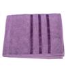 Полотенце махровое 70*140см "LUNA" цвет сиреневый , артикул 10250 плотность 360гр/м2 с петелькой-подвесом