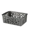 Корзина Leaves 2,3л 222х153х81мм (серый)
