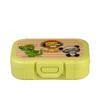Ланч-бокс детский 0,85л с декором (салатовый)