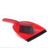 Комплект щетка-сметка "Rimo" с круглым совком с кромкой (красный)