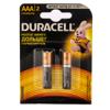 Батарейка Duracell, 1.5V, LR03, в упаковке 2шт, (20*1200)