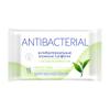 Салфетки влажные, 15 шт, антибактериальные с зеленым чаем, ANTIBACTERIAL PROTECTION