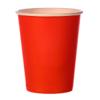 Стакан бумажный 350мл Красный Д90 (50/1000) ЭП
