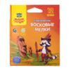 Мелки восковые Мульти-Пульти "Енот на острове Пасхи", 12цв., круглые, картон, европодвес