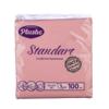 Салфетки 100 лист, Plushe Standart, цв.розовый, 1*20