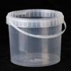 Ведро 5,0 л. с ручкой ,прозрачное