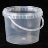 Ведро 3,0 л. с ручкой,прозрачное